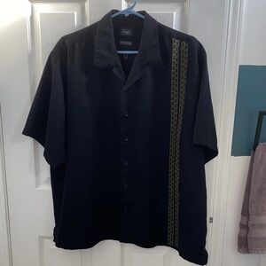 Haggar Black Shirt